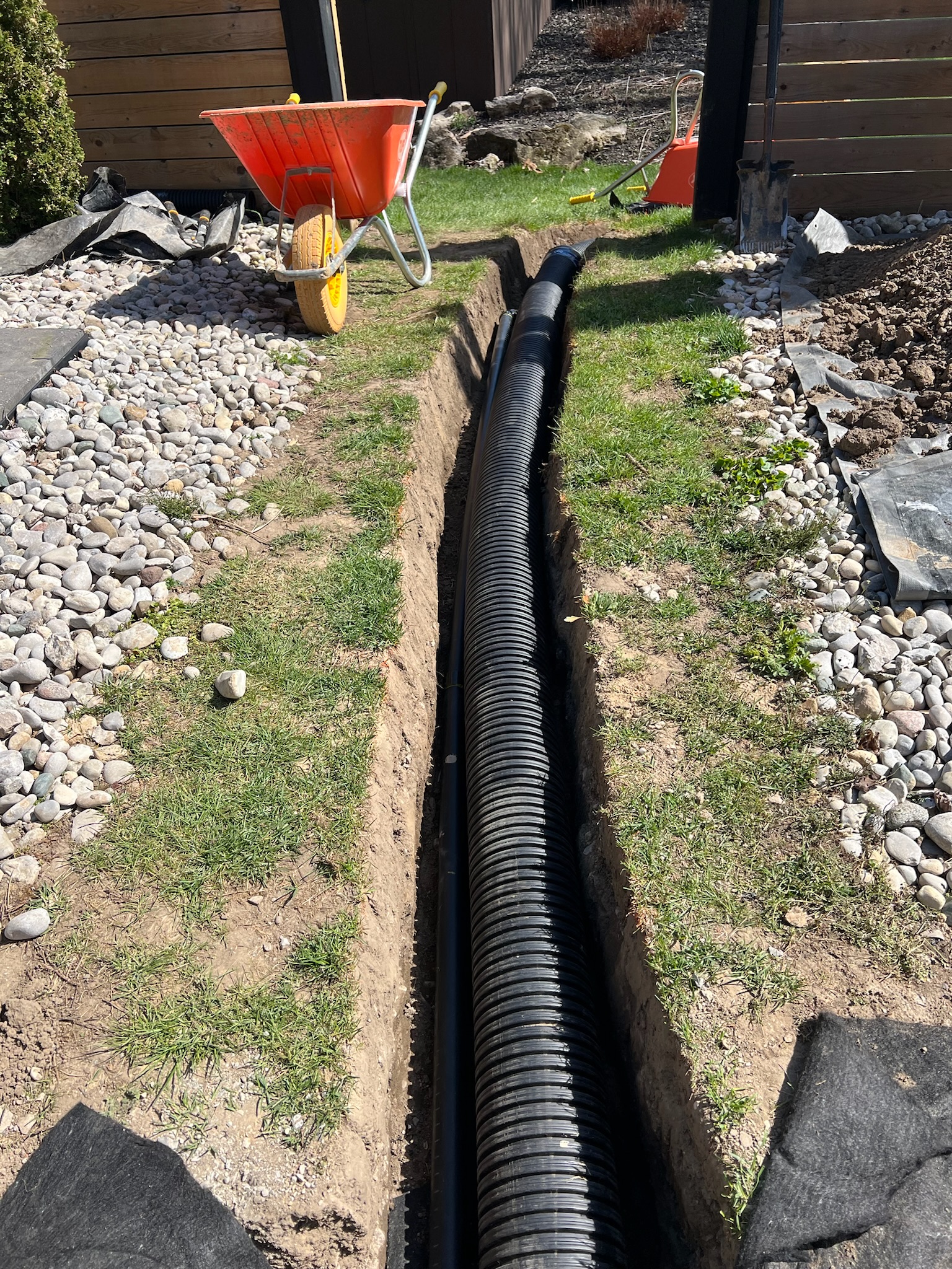 French drain solution in London, Ontario French drain solution in London, Ontario
