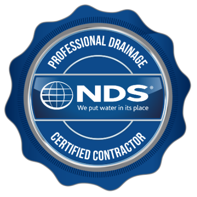 NDS Certified Contractor - Badge NDS Certified Drainage Contractor